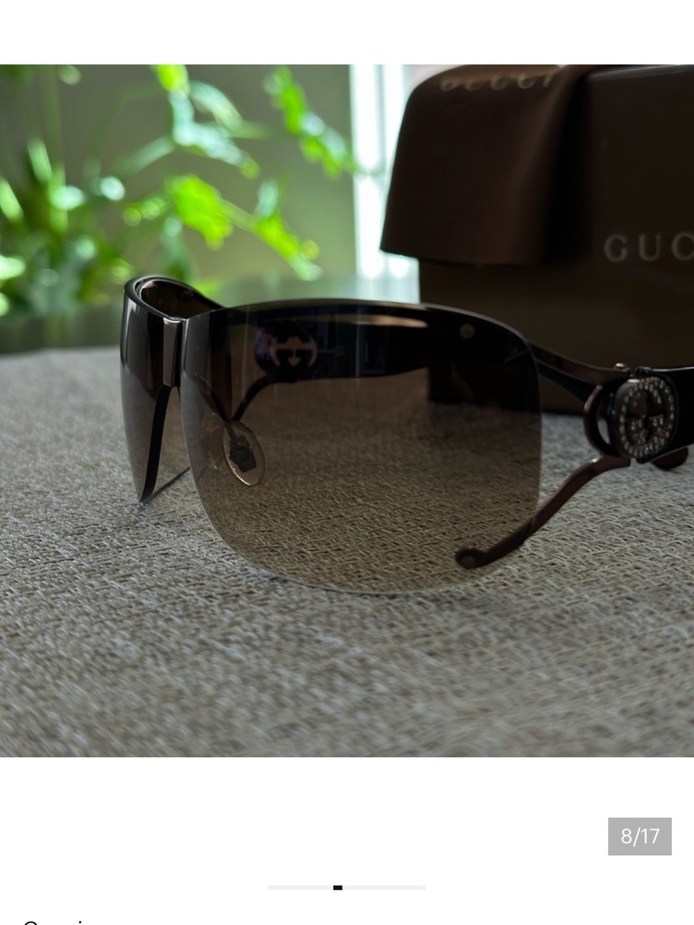 Gucci Y2K Shield Sunglasses (Model 2807/S) - Picture 7 of 15